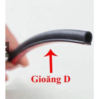 Gioăng cao su chữ P, D, Z, B, Zoăng chống bụi chống ồn cho xe hơi, cửa sắt, cửa nhôm,cửa lõi thép, Giá 1 mét