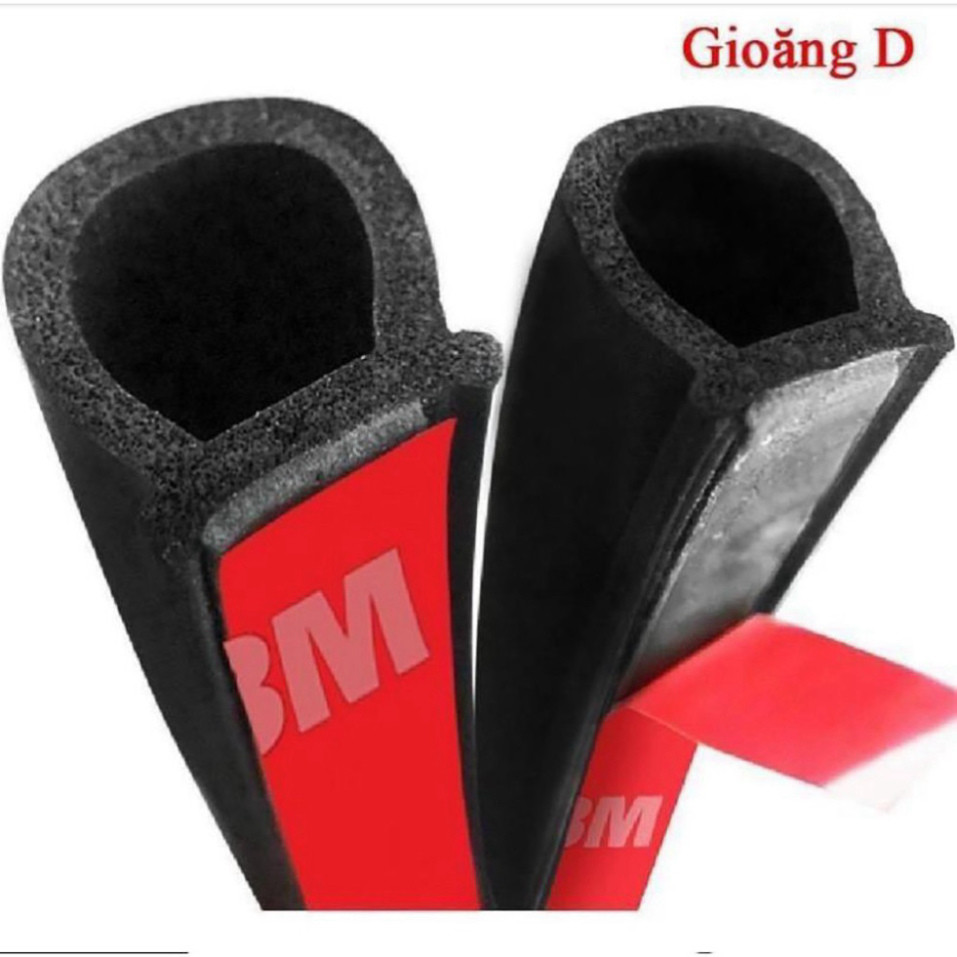 Gioăng cao su, ron cao su, zăng chống ồn xe hơi chữ D chống ồn, chống bụi