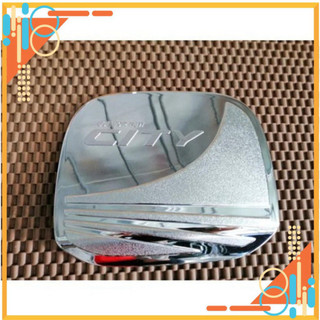Ốp nắp bình xăng xe Honda City 2015- 2020 mạ crom cao cấp