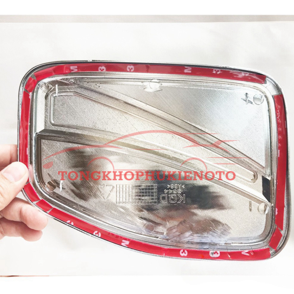 Ốp Nắp Bình Xăng Xe Ford Ranger 2014 -2025 Mạ Crom cao cấp