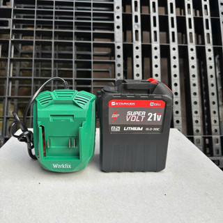 Pin Hệ M21 Starker - 30 Cell 15Ah mạch 8fes Dung Lượng Cao, Chân Pin Phổ Thông 4cm, Có Đèn Báo Pin