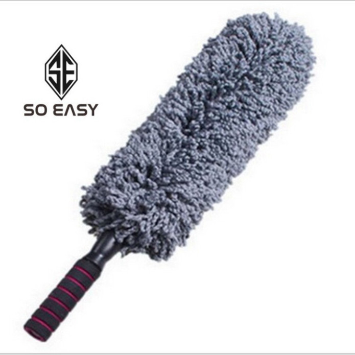 Chổi Lau Xe Ô tô, Chổi Vệ Sinh, Rửa Xe Otô Chuyên Dụng Cán Cầm Có Thể Điều Chỉnh Dài Ngắn