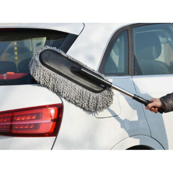 Chổi Lau Xe Ô tô, Chổi Vệ Sinh, Rửa Xe Otô Chuyên Dụng Cán Cầm Có Thể Điều Chỉnh Dài Ngắn