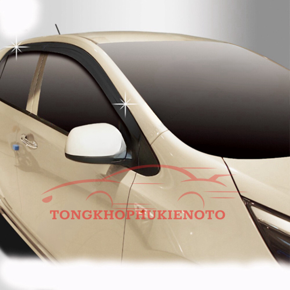Vè Che Mưa Xe Kia Morning Đời 2021- 2022- 2023 nhựa đen Hàn Quốc