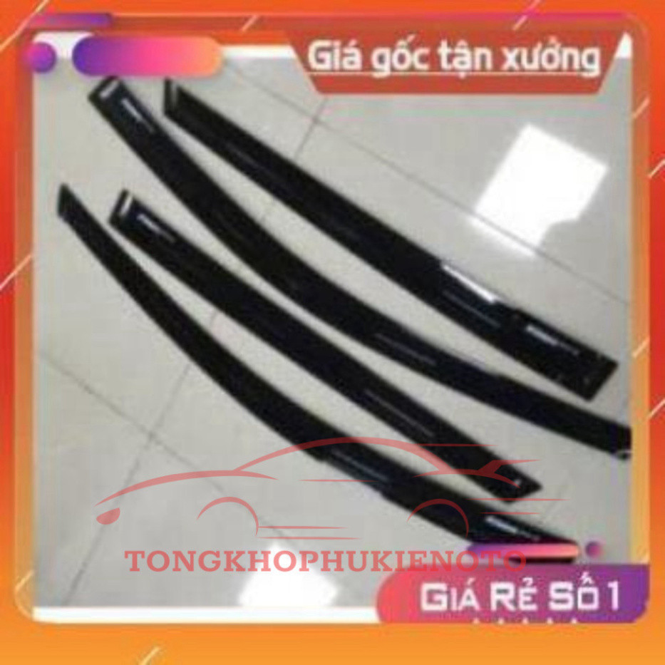 Vè che mưa nhựa đen xe Toyota Vios 2008- 2009 2010 2011 2012 2013 - Giá 1 bộ