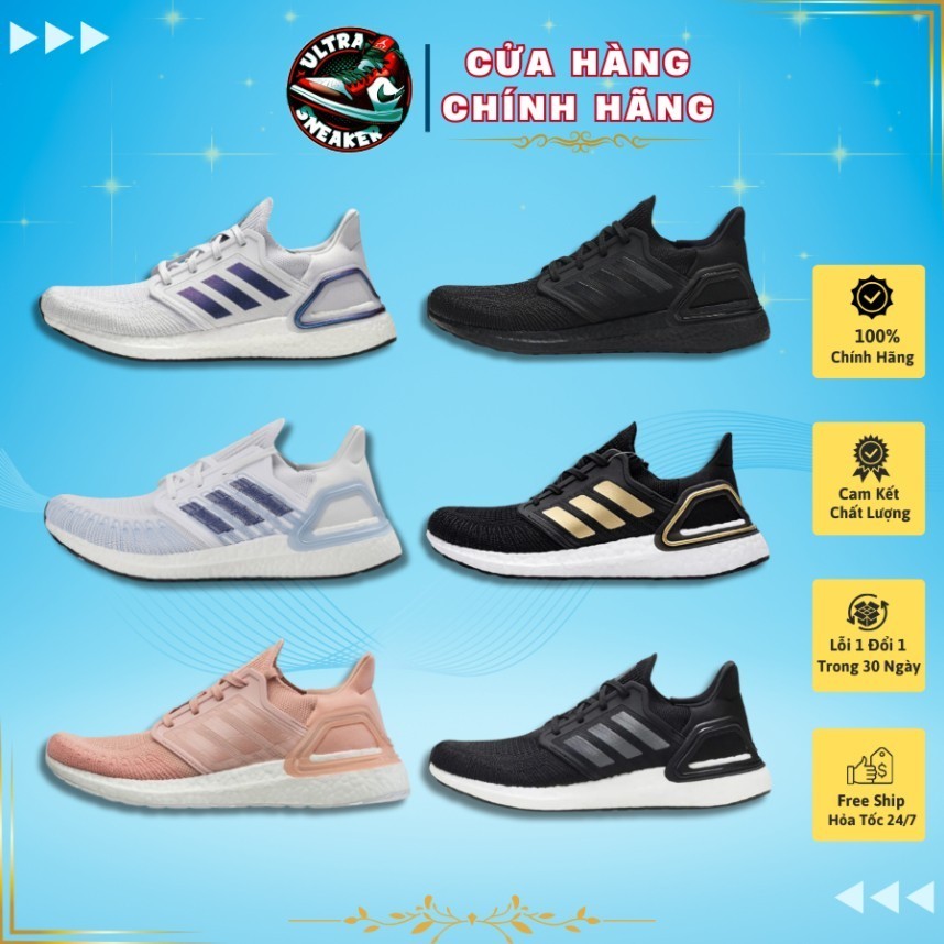 Giày_Adidas Ultra Boost 6.0 Đủ Màu. Giày UB 6.0 Chạy Bộ Cực Êm Nhẹ Nam ...