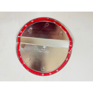 Ốp nắp bình xăng Hyundai Accent 2024-2025 mạ crom sáng bóng đẹp - Form mới nhất