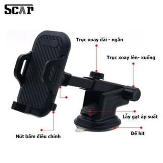 Giá đỡ điện thoại ô tô hít cửa kính, gắn điện thoại trên ô tô gắn taplo cực kì chắc chắn, nhỏ gọn - Mẫu xoắn ốc Bra