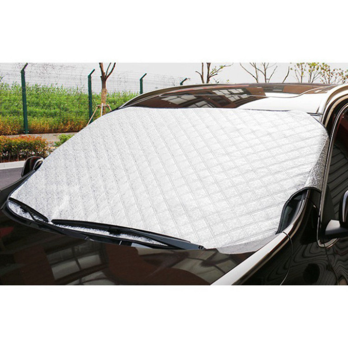 Bạt che nắng kính lái xe ô tô hàng dày phản quang 3 lớp - có ảnh thật