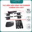 COMBO Bộ ốp tay hõm , tay mở cốp,nắp xăng dành cho xe Ford Ranger 2014 - 2021 Chất liệu cacbon