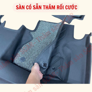 Thảm sàn nhựa 5D SẴN RỐI Không Tràn Viền Xe Honda City 2021- 2024, 2025 NHỰA TPE CÓ RỐI ĐÚC NGUYÊN KHỐI - TL
