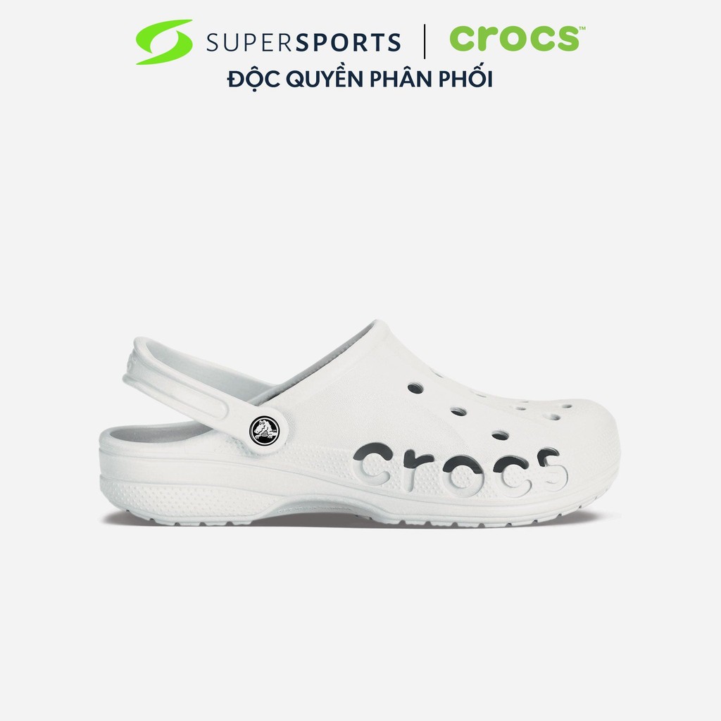 Giày Clog Unisex Crocs Baya - Trắng - 10126-100 LS100 B000 CPAS1010