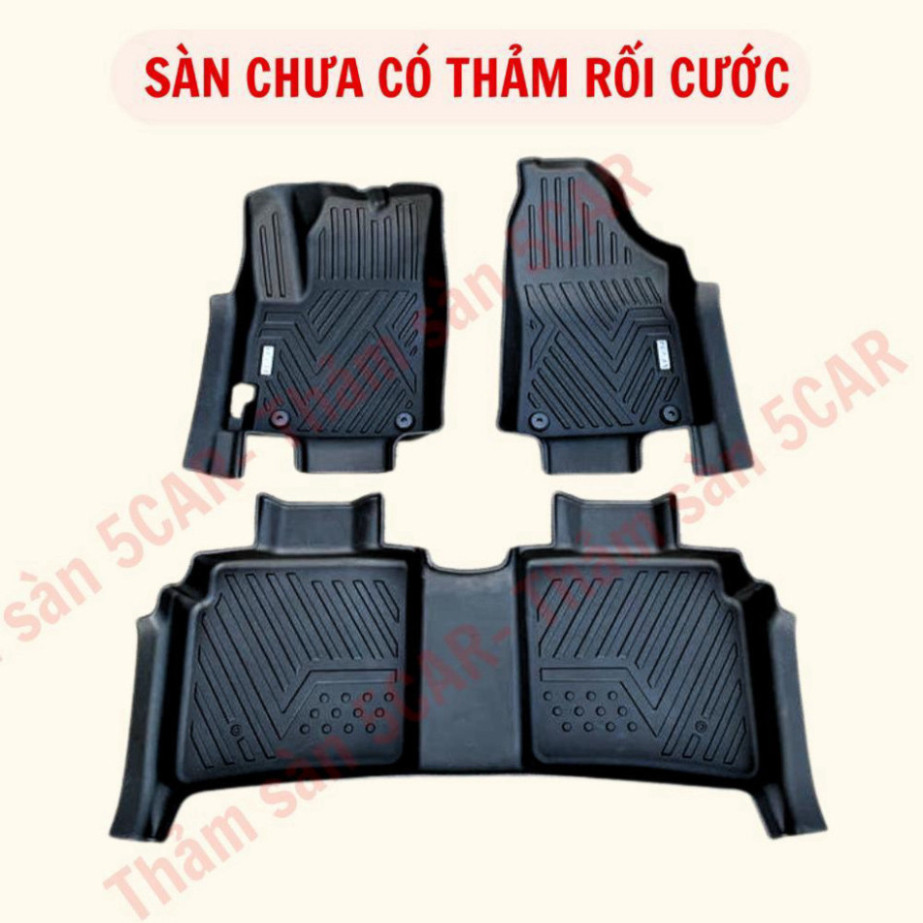 Thảm Khuôn Đúc Tràn Viền Xe Vinfast VFe34, VF E34/ Nerio Green, Sàn NHỰA 5D-5CAR chuẩn form , Chất liệu nhựa TPE