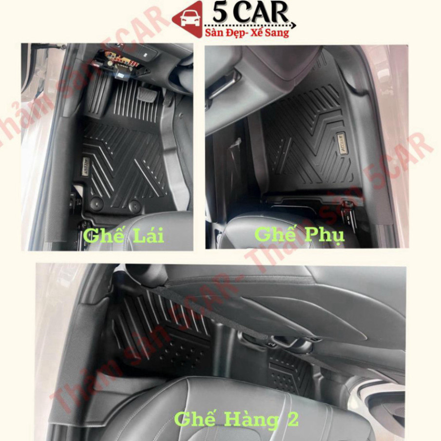 Thảm Khuôn Đúc Tràn Viền Xe Vinfast VFe34, VF E34/ Nerio Green, Sàn NHỰA 5D-5CAR chuẩn form , Chất liệu nhựa TPE