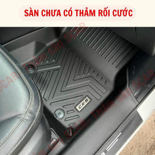 Thảm Khuôn Đúc Tràn Viền Sàn NHỰA 5D-5CAR Xe Mazda CX5 2018- 2025 chuẩn form , Chất liệu nhựa TPE
