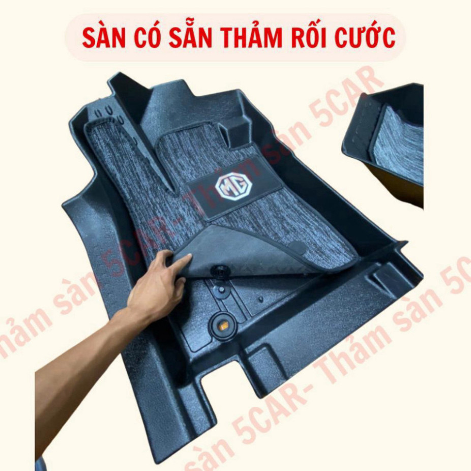 Thảm Khuôn Đúc Tràn Viền MG ZS Sàn NHỰA 5D-5CAR chuẩn form, nhựa TPE, dễ dàng tháp lắp vệ sinh-5CAR