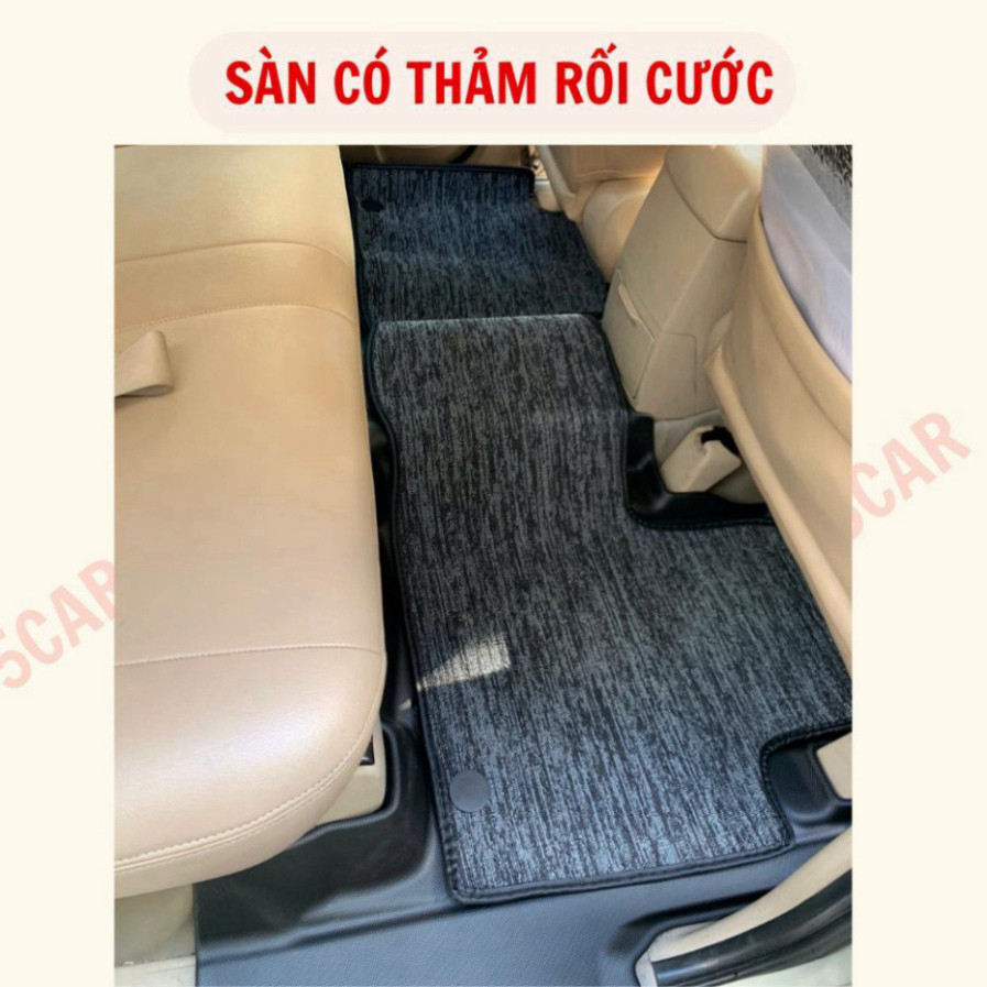 Thảm Sàn Khuôn Đúc Tràn Viền xe Honda City 2015- 2024, 2025 chuẩn form, nhựa NHỰA 5D TPE- 5CAR
