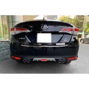 Lippo, Líp pô, líp chia pô, ốp pô, lip po xe Toyota Vios 2019- 2020 2022 2021 , 2 MÀU NỔI BẬT