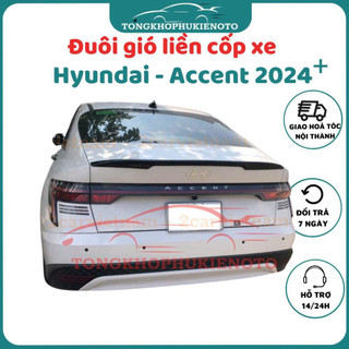 Đuôi gió liên cốp xe Accent đời 2024 2025 2026- Hàng Mộc Chưa Sơn - có tặng kèm keo dính 2 mặt