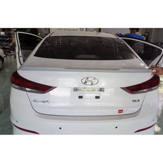 Đuôi gió liền cốp xe Huyndai Elantra đời 2019 - 2025 (Hàng mộc khách chưa sơn)