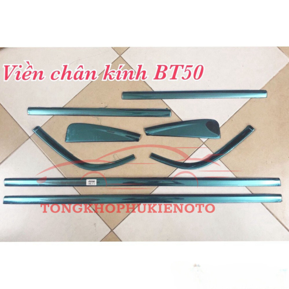 Nẹp viền chân kính xe Mazda BT50 2015 - 2025 inox 304 cao cấp