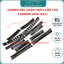 Tổng hợp phụ kiện Ốp bậc cửa/Nẹp bước chân , Chống trầy cốp Carbon Mazda CX5 2018 - 2025 vân cacbon cao cấp