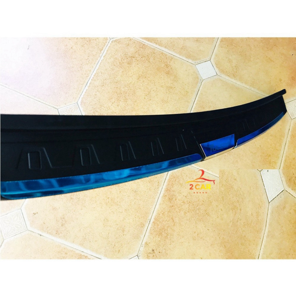 ốp chống trầy cốp ngoài xe Tucson 2019-2020, chất liệu nhựa 3D cao cấp