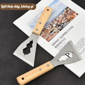 Dụng Cụ Cạo Ron Gạch Đa Năng Cán Gỗ – Dụng Cụ Vệ Sinh Khe Gạch Nhà Tắm Nhà Bếp