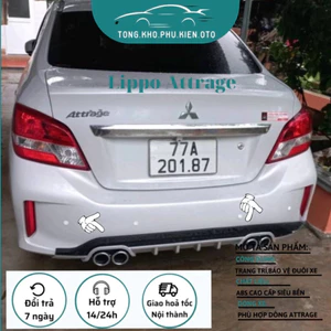 Líp Pô Chia, Lippo Chia Xe Mitsubishi Attrage 2016-2023 Mẫu 4 Cao Cấp Nhất Thị Trường