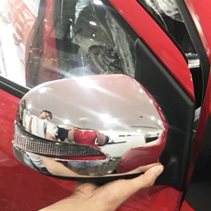 Ốp gương chiếu hậu Toyota Wigo 2018-2019-2020-2021 mạ crom cao cấp