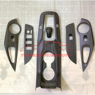 Ốp nội thất xe Toyota Corolla Cross 2020- 2021- 2022-2023-2024 Hàng Nhựa ABS vân giả đá, cao cấp nhất hiện nay