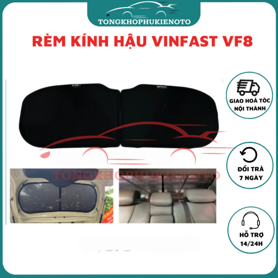 Rèm che nắng kính hậu, Kính sau Cốp, Rèm đuôi xe ô tô, xe hơi chống nắng,tia UV cho xe Vinfast VF8