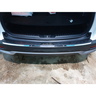 Ốp chống trầy cốp ngoài nhựa 3D xe Honda CRV 2018- 2023  hàng cao cấp