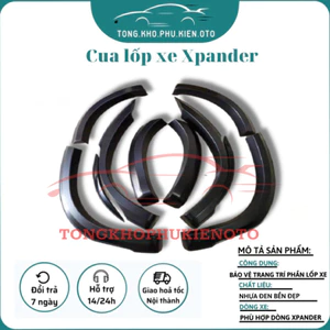 Cua lốp xe Xpander 2018-2019-2020-20-2022 Bảo vệ , Trang Trí Xe