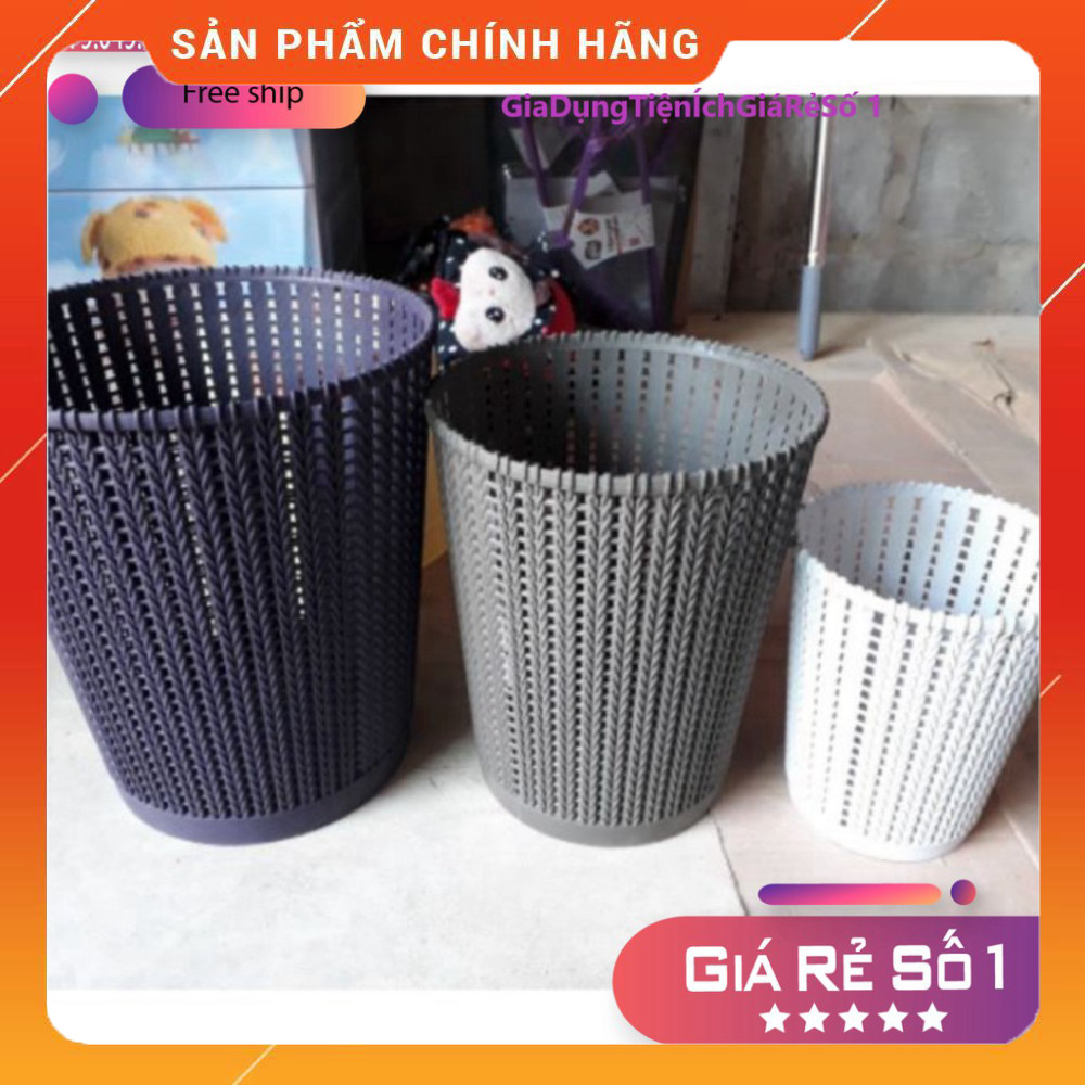 Thùng rác Sọt rác bằng nhựa văn phòng dẻo đa năng đẹp giá rẻ cao cấp ...