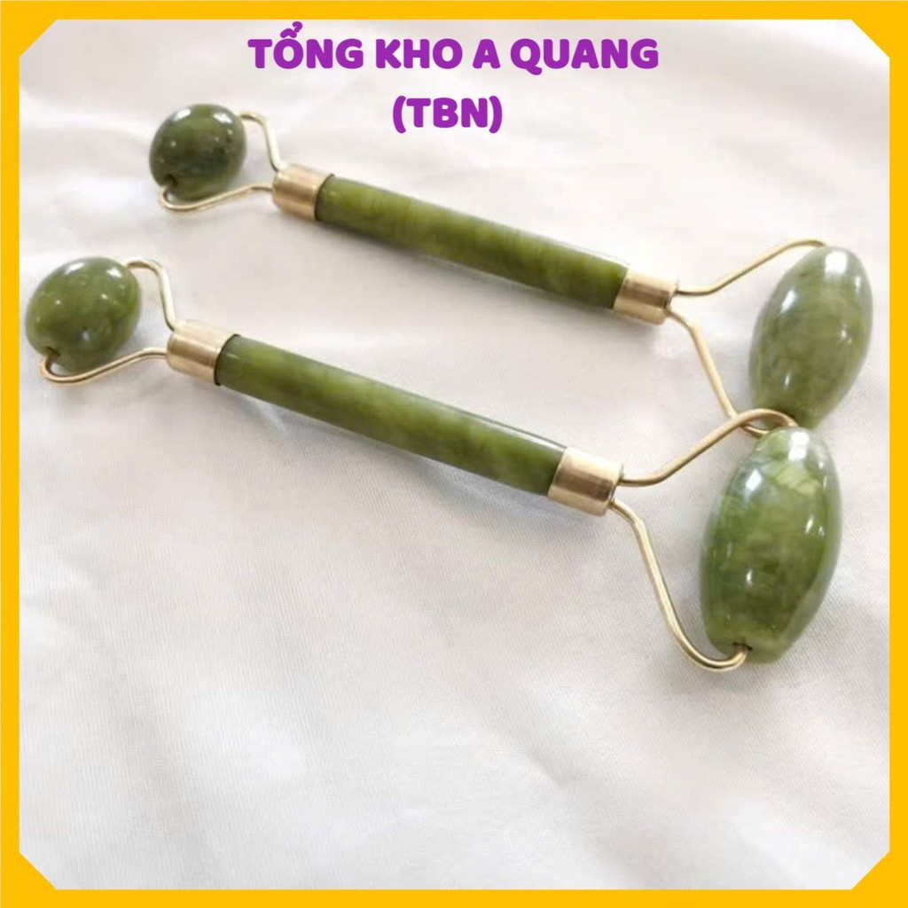 ĐÁ LĂN MẶT 2 ĐẦU DƯỠNG DA SÁNG MỊN - Dụng Cụ Massage Mặt Đá Lạnh Chuyên Dụng,Cây Lăn Đá Massage Mặt Nâng Cơ Tự Nhiên