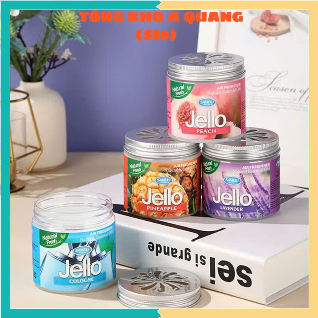 SÁP THƠM JELLO DÙNG CHO NHÀ VỆ SINH - Hũ Sáp Tỏa Hương Dễ Chịu Lâu Phai,Sáp Khử Mùi An Toàn Mùi Hương Dễ Chịu