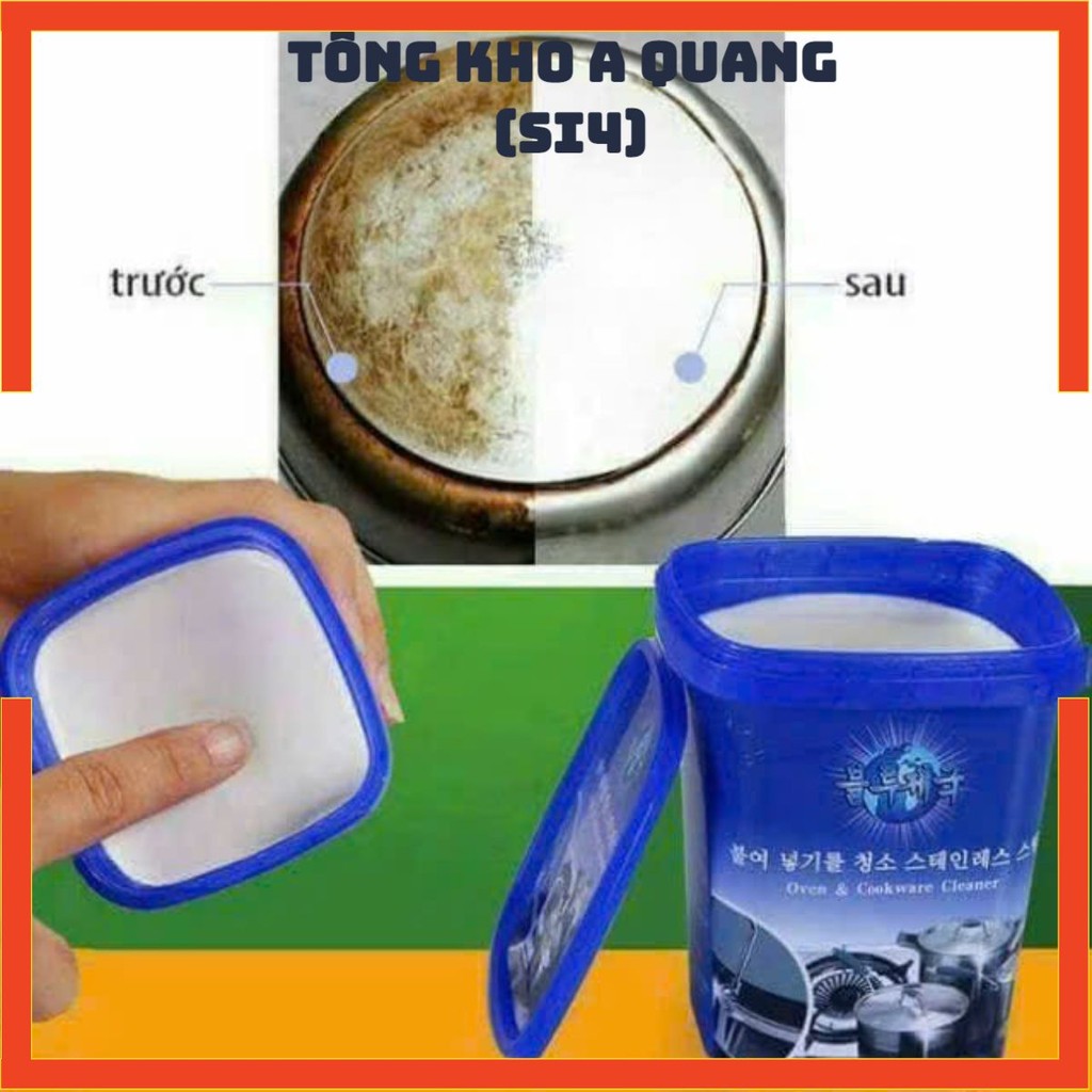 Kem Tẩy Dầu Mỡ An Toàn Cho Gia Đình,Bột Tẩy Rửa Sinh Học Đa Năng Dạng Bột - BỘT TẨY XOONG NỒI SẠCH BONG