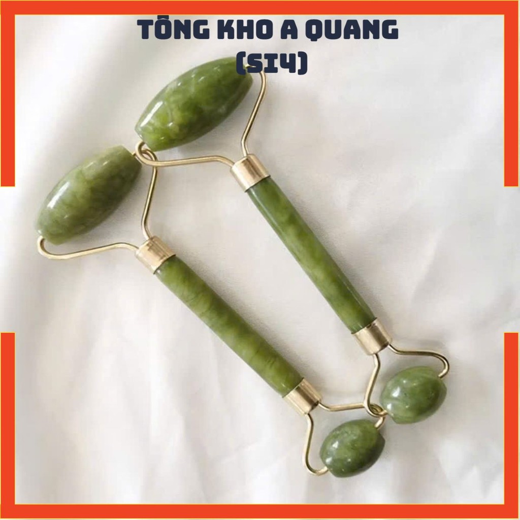 Cây Massage Mặt Bằng Đá Thư Giãn Da Mỗi Ngày,Cây Lăn Đá Massage Mặt 2 Đầu - ĐÁ LĂN MASSAGE MẶT MẮT CỔ GIẢM SƯNG HIỆU QUẢ