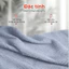 Khăn tắm gội cao cấp Fuver Herringbone 40x100cm - 200gr 100% Cotton USA Mềm Mại, Thấm Hút, Kháng Khuẩn