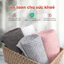 Khăn tắm gội cao cấp Fuver Herringbone 40x100cm - 200gr 100% Cotton USA Mềm Mại, Thấm Hút, Kháng Khuẩn