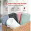 Khăn tắm, Gội đầu, Lau mặt cao cấp Fuver Premium Herringbone 100% Cotton USA Mềm Mại, Thấm Hút, Kháng Khuẩn