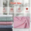 Khăn tắm, Gội đầu, Lau mặt cao cấp Fuver Premium Herringbone 100% Cotton USA Mềm Mại, Thấm Hút, Kháng Khuẩn