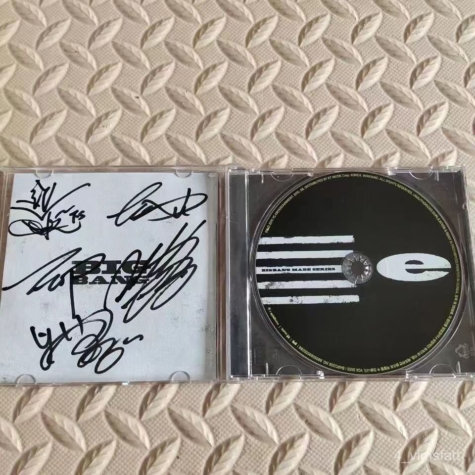 Bigbang Chữ ký viết tay E Kiểu CD Chính Hãng Chính Thức | Shopee Việt Nam