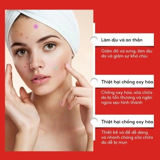 MIẾNG DÁN MỤN HYDROCOLLOID NGÔI SAO COMBO 2 GÓI 80 MIẾNG | ACNE PATCH SIÊU MỎNG CHE PHỦ MỤN BÁM CHẮC