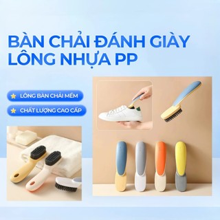 Combo 2 Bàn Chải Đa Năng Lông Nhựa PP – Cọ Rửa Giày Dép, Quần Áo, Nhà Tắm, Bồn Rửa, Vết Bẩn Cứng Đầu