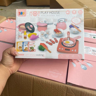 Bộ Chơi Nấu Ăn Playhouse 36 Món – Bếp Có Nhạc & Đèn, Giúp Bé Phát Triển Kỹ Năng Sáng Tạo Thú Vị