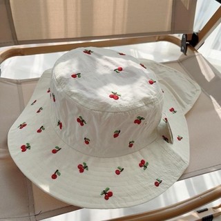 Mũ tai bèo cho bé che gáy chống tia UV cotton mềm, dây cột cố định, nhiều họa tiết dễ thương