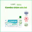 Combo 1 Chai Nước Tắm Thảo Dược Dr.Papie 230ml và 1 Hộp Khăn Hạ Sốt Dr.Papie 5 Túi x 5 Khăn