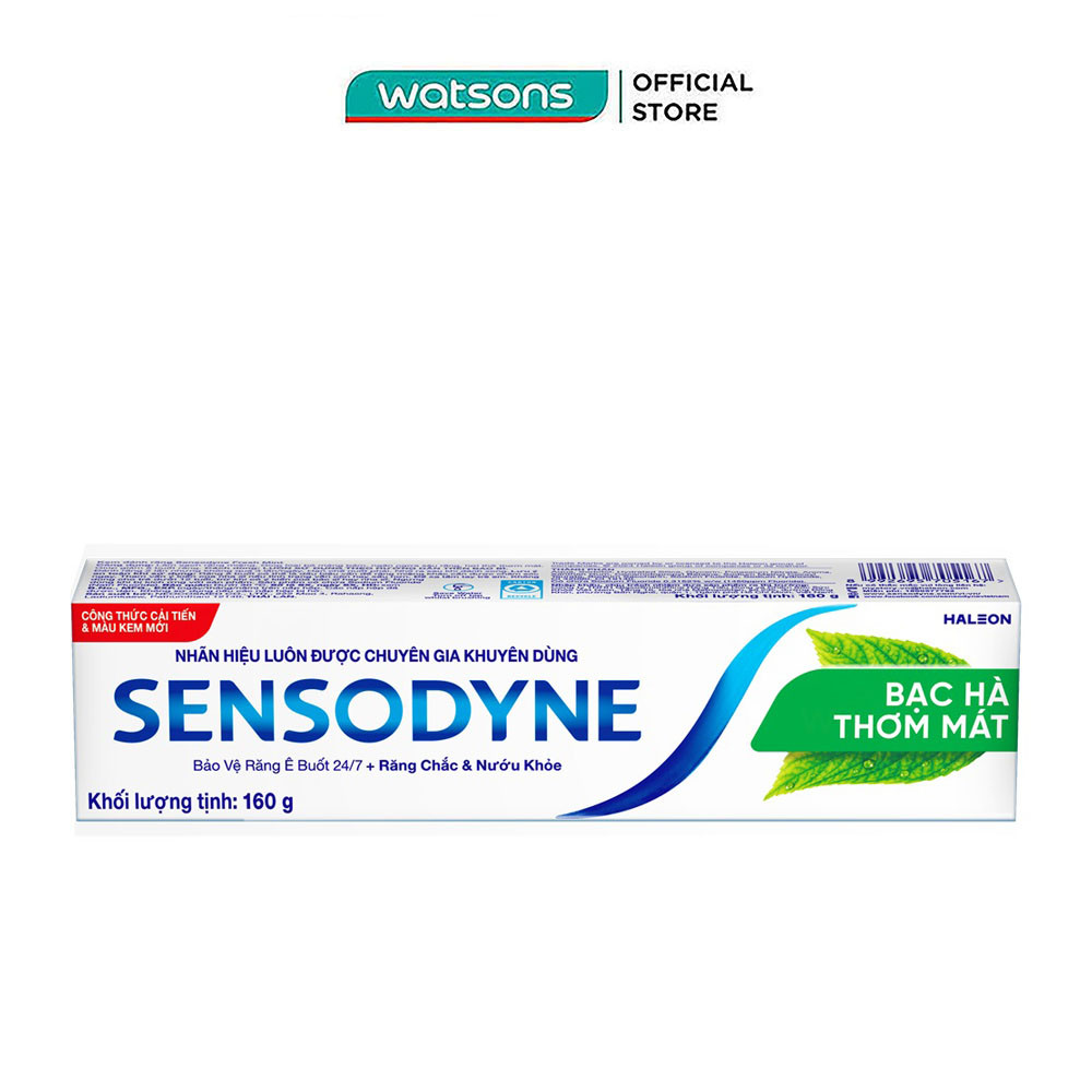 Kem Đánh Răng Hương Bạc Hà Sensodyne Fresh Mint 160G